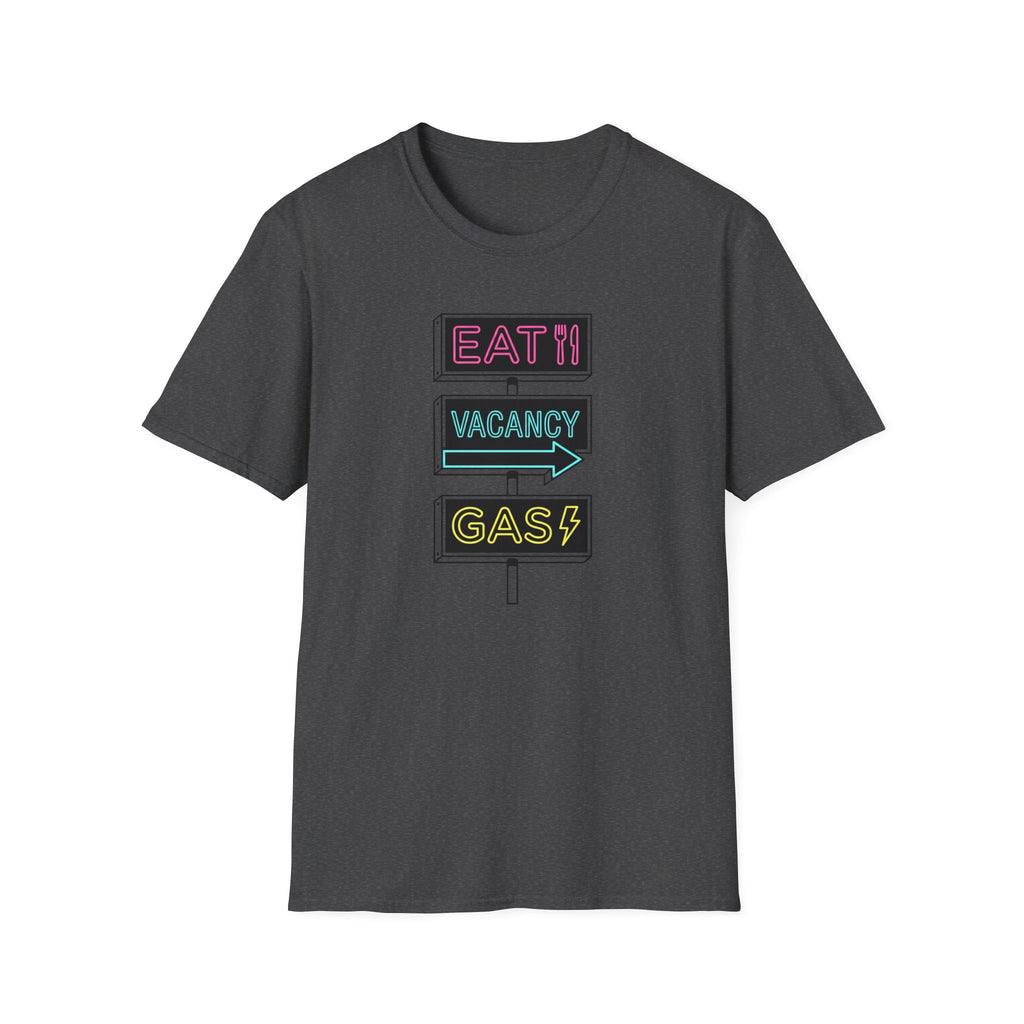 Neon Road Sign T-Shirt