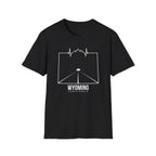 Wyoming Bison Coordinates T-Shirt