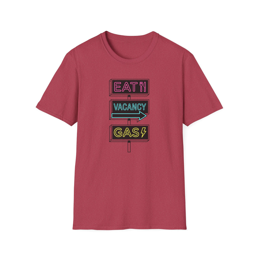 Neon Road Sign T-Shirt