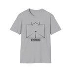 Wyoming Bison Coordinates T-Shirt