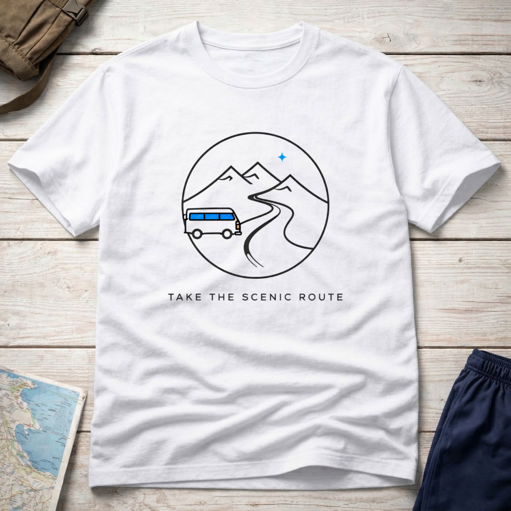 Scenic Blue Star T-Shirt