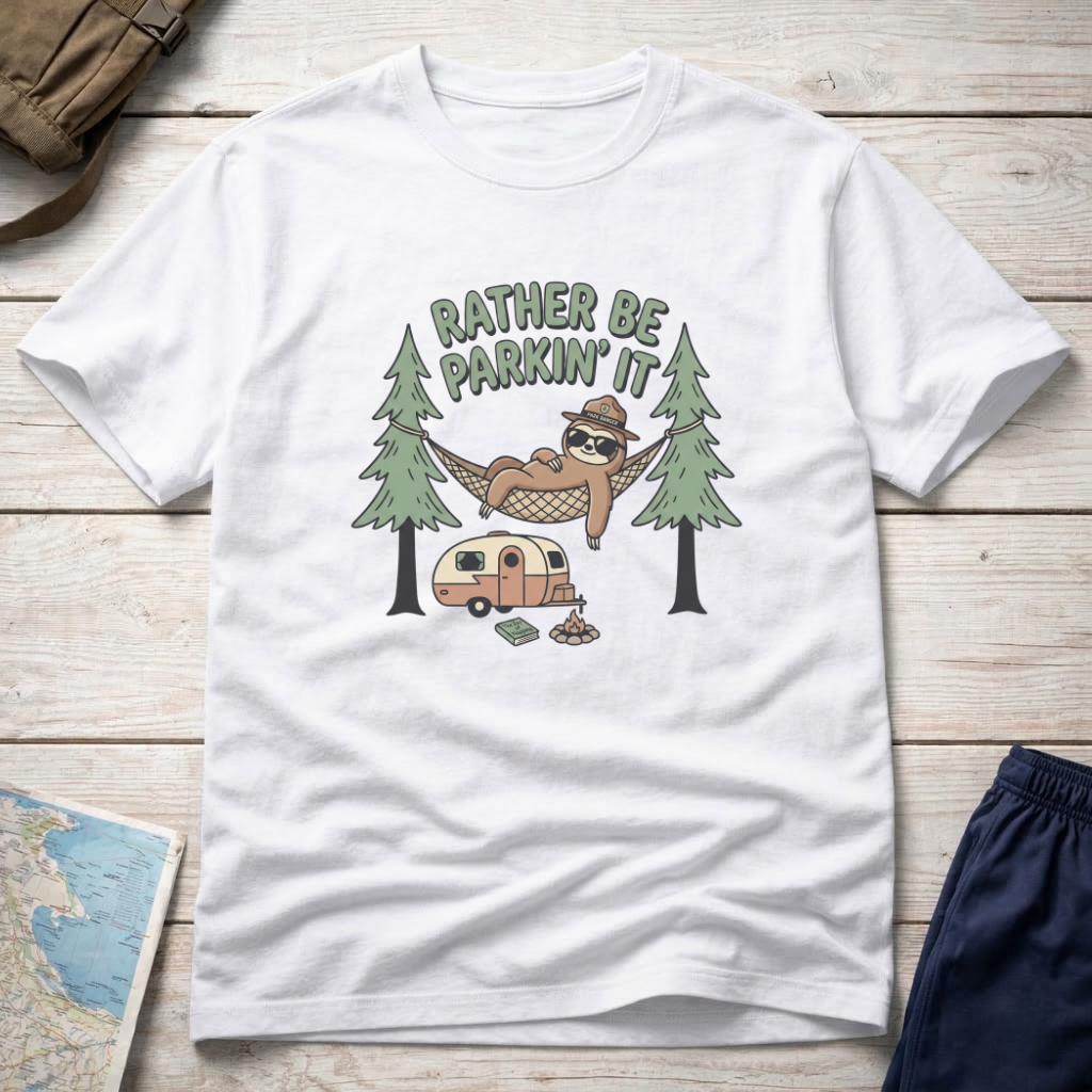Sloth Be Parkin' T-Shirt