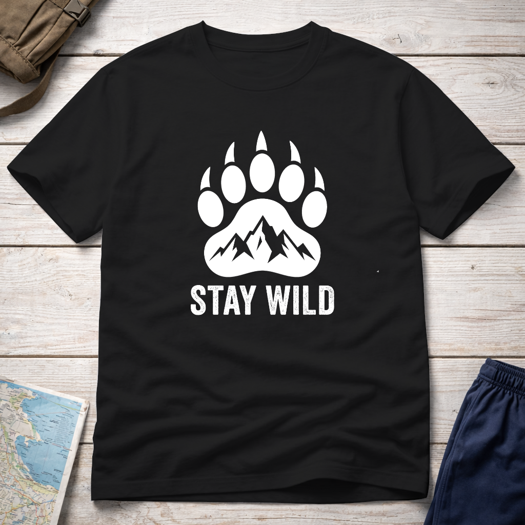Wild Paw Print T-Shirt